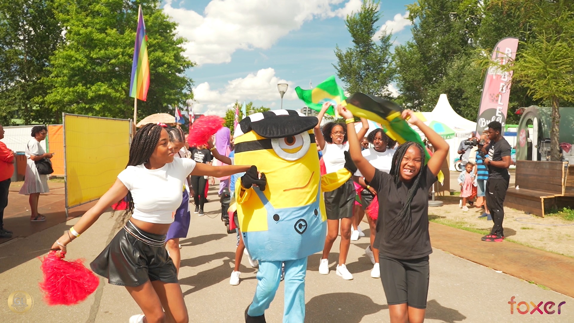 Kinderen maken Zuidoost - Jumprope (springtouw) Bewoners Open Dag